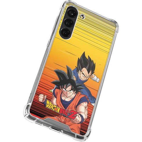 Dragon Ball Z Goku & Vegeta Galaxy S24 FE Clear Case